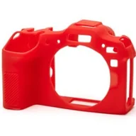 Akcesoria fotograficzne - EasyCover osłona gumowa dla Canon EOS R8 czerwona - miniaturka - grafika 1