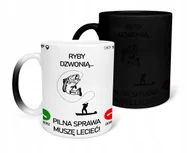 Kubki - KUBEK MAGICZNY Z NADRUKIEM-PREZENT ŚMIESZNE RÓŻNE WZORY DO WYBORU+IMIĘ - miniaturka - grafika 1