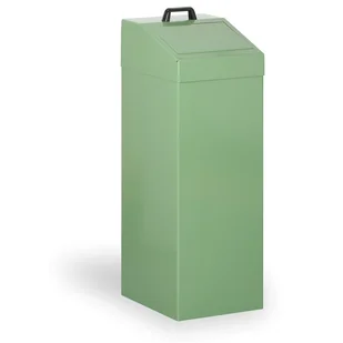 Kovona Kosz metalowy na śmieci segregowane, 100 l, zielony N96100.2.11.2.2 - Kosze na śmieci - miniaturka - grafika 1