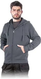 BLUZA OCHRONNA REIS SMOKER; CIEMNOSZARY (XXXL) - Odzież robocza - miniaturka - grafika 1
