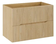 Szafki łazienkowe - Wisząca szafka pod umywalkę dąb Cremona N9-C02 - miniaturka - grafika 1