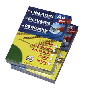 Argo S.A Folia kolorowa Prestige 200 mic A4 100 szt.) - Okładki do laminatorów i bindownic - miniaturka - grafika 1