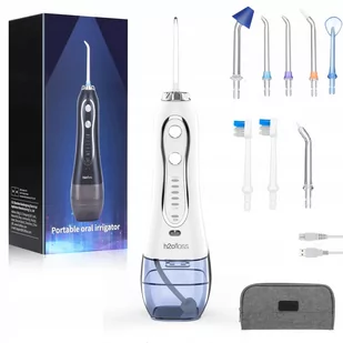 Irygator Do Zębów Bezprzewodowy Dentystyczny Mocny 8 Dysz 5 Trybów 300Ml - Irygatory do zębów - miniaturka - grafika 1