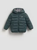 Kombinezony dla dzieci - Reserved - Kurtka z kapturem - ciemnozielony - miniaturka - grafika 1