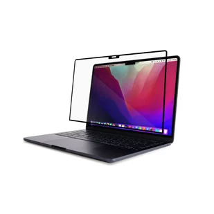 Folia ochronna MOSHI iVisor XT do MacBook Air 13.6 cali Czarny - Kable komputerowe i do monitorów - miniaturka - grafika 2