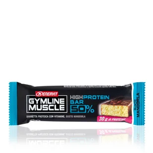 ENERVIT baton białkowy GYMLINE MUSCLE HIGHT PROTEIN 50% BAR migdałowy - Batony proteinowe - miniaturka - grafika 1