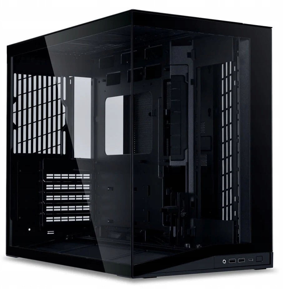 Lian Li O11 Dynamic Mini V2 PC-Gehuse, Mini-Gehuse, ATX, Tempered Glass - schwarz