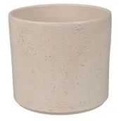 Donice - Osłonka Pillar Lava 14 cm kremowy - miniaturka - grafika 1