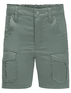 Jack Wolfskin Szorty dziecięce Treasure Hunter Hedge Green, 128, Hedge Green - Spodenki damskie - miniaturka - grafika 1