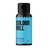 Dodatki do ciast w proszku - Barwnik spożywczy wodny Colour Mill Sky Blue - BŁĘKITNY 20ml - miniaturka - grafika 1
