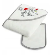 Okrycia kąpielowe dla dzieci - MALTEX OKRYCIE KĄPIELOWE Z MYJKĄ FAMILY 5903067005955 - miniaturka - grafika 1