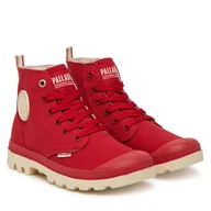 Botki damskie - Trapery Palladium Pampa Duo Chrome 74470-656-M Czerwony - miniaturka - grafika 1
