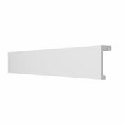 Sztukateria - Listwa karniszowa LK-1 do LED z polimeru 10 x 300 cm - miniaturka - grafika 1