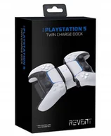 Akcesoria do Playstation - Ładowarka stacja ładująca dokująca PS5 2 x pad - miniaturka - grafika 1