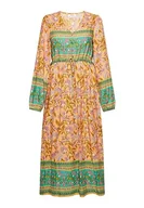 Sukienki - usha FESTIVAL Damska letnia sukienka 15926488, brzoskwiniowa, wielokolorowa, S, brzoskwiniowy, wielokolorowy, S - miniaturka - grafika 1