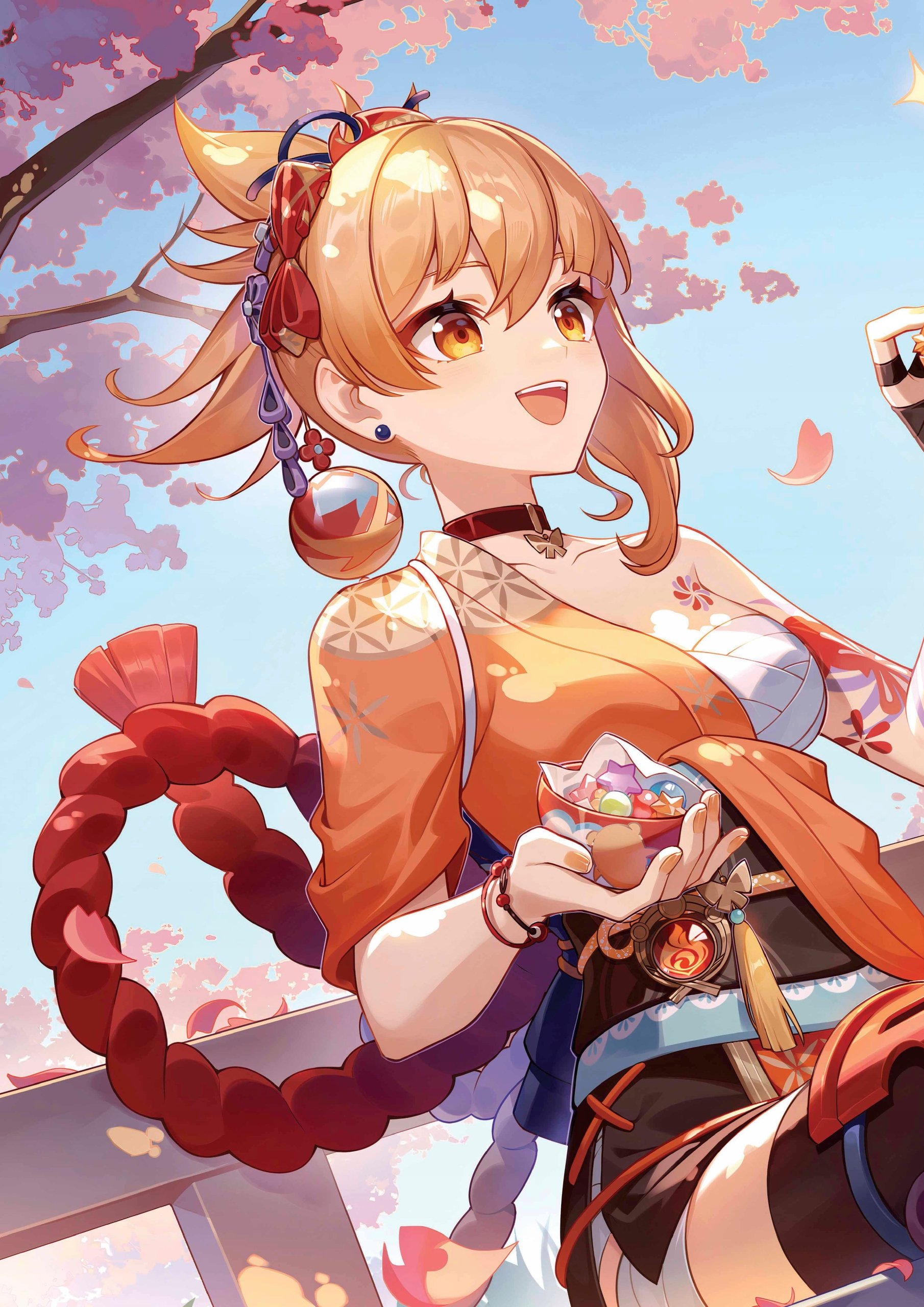 Plakat A3 Genshin Impact Anime Gra Yoimiya