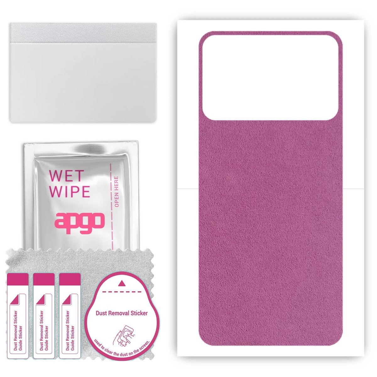 Folia naklejka skórka strukturalna na TYŁ Zamsz do Realme V30 - Zamsz Fioletowy - apgo SKINS