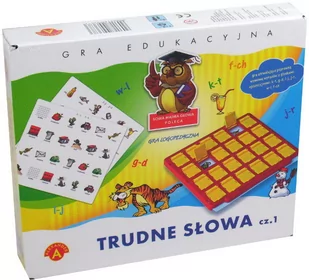 ALEXANDER GRA LOGOPEDYCZNA - TRUDNE SŁOWA 1 - WIEK 5+ 0367 - Wyposażenie sportowe i gimnastyczne - miniaturka - grafika 1