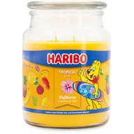 Świece - Haribo duża sojowa świeca zapachowa w szkle 18 oz 510 g - Tropical Fun - miniaturka - grafika 1