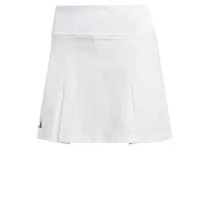Spódnice - adidas Damska spódnica Club Pleatskirt, biała, HT7184, XS - miniaturka - grafika 1