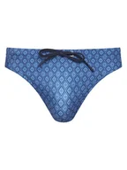 Kąpielówki męskie - HOM Kąpielówki Hendaye 402933 Niebieski - miniaturka - grafika 1