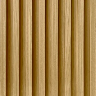 Lamele Ścienne Dekoracyjne Dąb Jasny 2,4 x 16,8 cm – dł. 2,7 m - Panele ścienne i boazeria - miniaturka - grafika 1