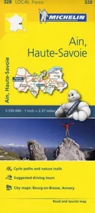 Michelin Ain, Haute-Savoie, 1:150 000 - Atlasy i mapy - miniaturka - grafika 1