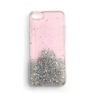 Etui i futerały do telefonów - Wozinsky Star Glitter błyszczące etui pokrowiec z brokatem Xiaomi Redmi K40 Pro+ / K40 Pro / K40 / Poco F3 różowy - miniaturka - grafika 1