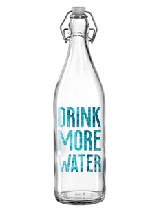 Montana Butelka "Drink more water" - 1 l - Sztućce dla dzieci - miniaturka - grafika 1