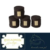 Akcesoria jeździeckie - Eskadron Bandaże polarowe Heritage 2019/20 black mocca - miniaturka - grafika 1