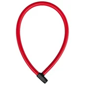 Zabezpieczenia do roweru - Zapięcie rowerowe ABUS 4408K/65 Linka Czerwony - miniaturka - grafika 1