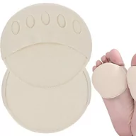 Akcesoria obuwnicze - Poduszki pod śródstopie 2 szt. opaski amortyzujące piankowe podkładki okrągłe - miniaturka - grafika 1