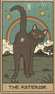 Puzzle - PUZZLE The Asterisk Cat Kot Śmieszny + IMIĘ Pudełko 120 el. - miniaturka - grafika 1