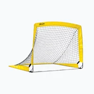 Piłka nożna - SKLZ SKLZ Unisex-młodzieżowa siatka do piłki nożnej, ultralekki przenośny bramka dla dzieci, sprzęt do treningu piłki nożnej, czarny/żółty, 10 cm x 9 m, 10 cm x 9 cm 3424 - miniaturka - grafika 1
