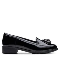 Półbuty damskie - Loafersy Clarks Havisham Edge 26178704 Czarny - miniaturka - grafika 1
