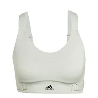 Biustonosze - adidas Damski biustonosz sportowy Fast L Ru Hs Br, zielony/czarny, XL, zielony/czarny, XL - miniaturka - grafika 1