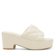 Klapki i japonki damskie - Klapki Badura WFA2667-1 Écru - miniaturka - grafika 1