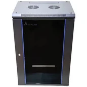 Szafy rack - ExtraLink Wisząca 19"" 18U 600x450mm czarna (EX.14367) - miniaturka - grafika 1