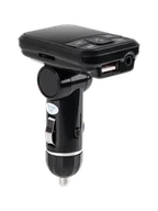Transmitery FM - Transmiter samochodowy z funkcją bluetooth i gniazdem USB - miniaturka - grafika 1