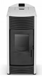 Piec kominek kocioł na pellet 4,3-14,3kW z płaszczem wodnym 2,4-12,2kW (kolor: biały) - spełnia anty-smogowy EkoProjekt 99681707 - Piece wolnostojące - miniaturka - grafika 4