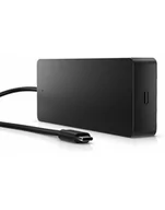 Stacje dokujące i replikatory portów - hewlett-packard HP USB-C Universal Multiport 50H98AA,2xUSB-A,USB-C,USB-C passtrought,1xHDMI,1xDP,1xRJ45,czarny - miniaturka - grafika 1