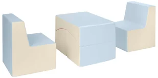 Komplet Mebelków Eko Skóra: 2Xfotelik+Lezanka Dla Dzieci Zabawa Relax Wypoczynek Komplet Mebelków Eko Skóra: 2Xfotelik+Lezanka Dla Dzieci Zabawa Rel.. - Krzesła obrotowe dla dzieci - miniaturka - grafika 1