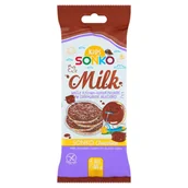 Batoniki - Sonko Kids Wafle ryżowo-kukurydziane w czekoladzie mlecznej 65 g (4 sztuki) - miniaturka - grafika 1