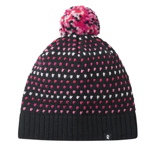 Czapka Reima Pampula 5300234B Czarny - Czapki dla dzieci - miniaturka - grafika 1