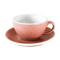 Filiżanki - Filiżanka Loveramics Egg do Cappuccino 200 ml - Cinnabar / Czerwono-pomarańczowy - miniaturka - grafika 1