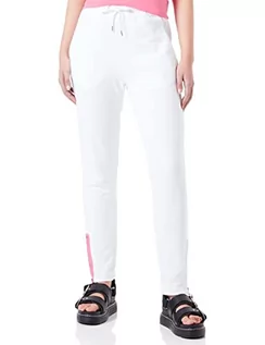 Spodnie damskie - Love Moschino Damskie spodnie do biegania o regularnym kroju, optical white, 40 - grafika 1