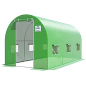 Szklarnie ogrodowe - Tunel foliowy 2x4x2 - 8m2 Zielony - miniaturka - grafika 1