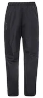 Spodnie damskie - Vaude spodnie damskie Fluid Full-Zip Pants, czarny, 48 01263-010-48 - miniaturka - grafika 1