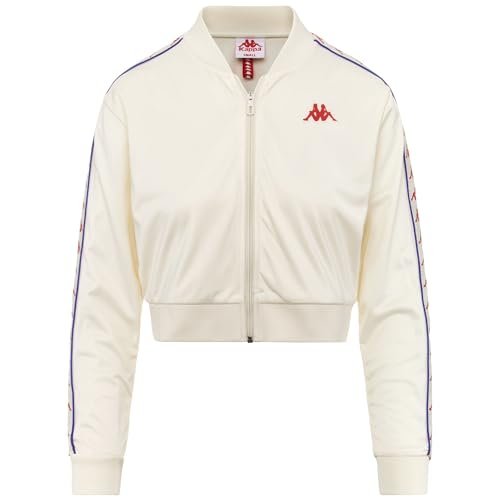 Kappa Damska bluza z zamkiem błyskawicznym, poliester, Sport Street, 222 Band ASBER