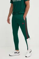 Spodnie męskie - adidas spodnie dresowe Tiro kolor zielony wzorzyste IY4500 - miniaturka - grafika 1